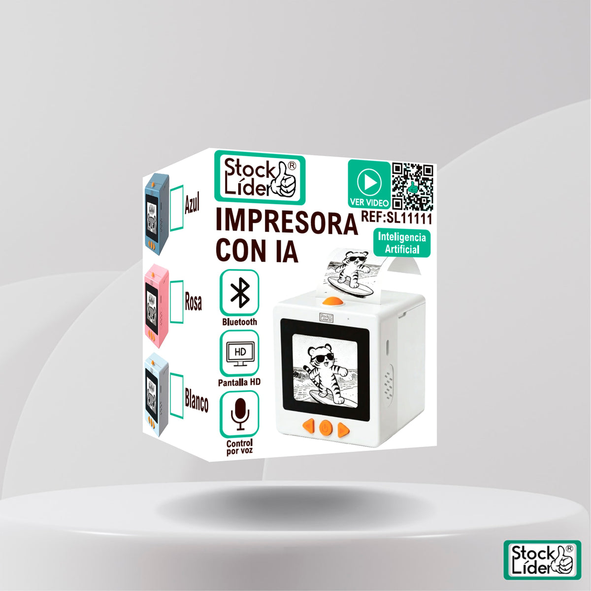 Mini impresora térmica · Ideas en papel