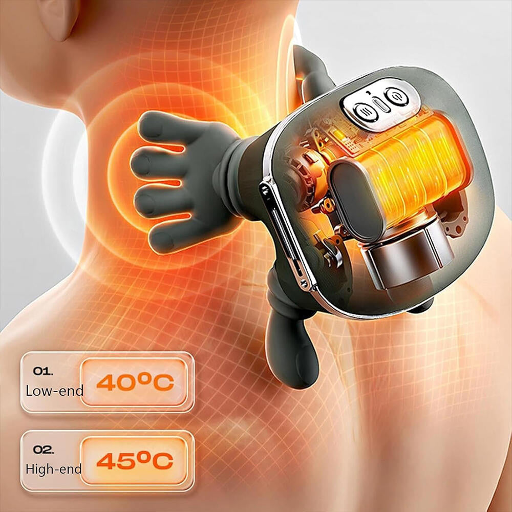 Masajeador cervical 4D con calor · Relax en casa
